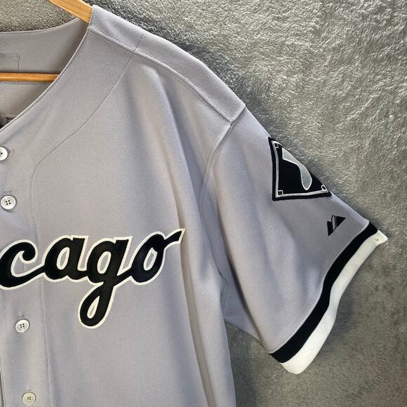 Chicago White Sox Keegan #22 MLB Majestic Authentic‎ Baseball Jersey Gray - Picture 4 of 16